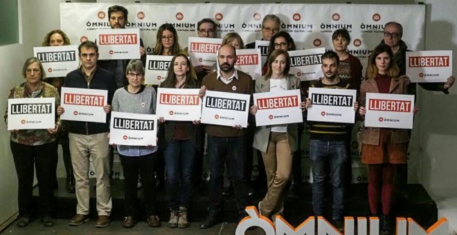 Òmnium: “El posicionament d’Amnistia torna a posar en evidència que no es justifica ni un dia més la presó”