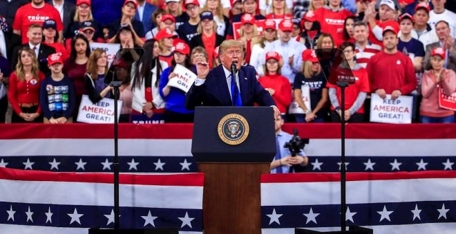 Trump llama "hijo de puta" a Soleimani argumentando que por su culpa muchas personas "no tienen piernas ni brazos"