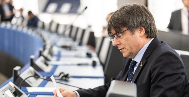 La Eurocámara activa el procedimiento del suplicatorio para Puigdemont, que durará meses