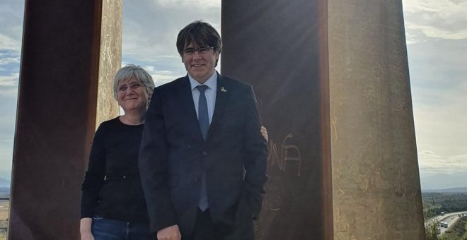 Puigdemont, a Perpinyà: "Ja hem entrat a Catalunya"