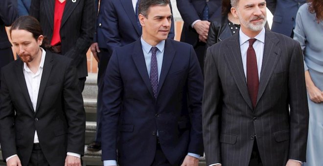 La sombra de corrupción sobre el emérito y su investigación, nuevo elemento de tensión para la relación PSOE-UP