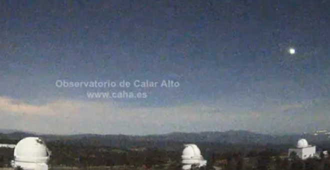 Detectada una bola de fuego visible en el cielo desde diferentes ciudades andaluzas