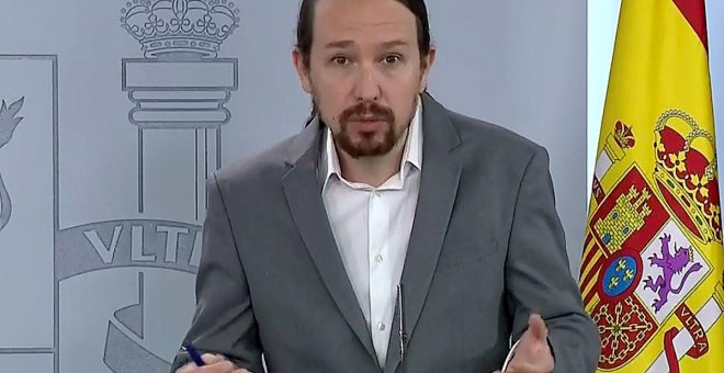 Pablo Iglesias pide perdón a los menores y admite que el Gobierno "ha cometido errores" con ellos