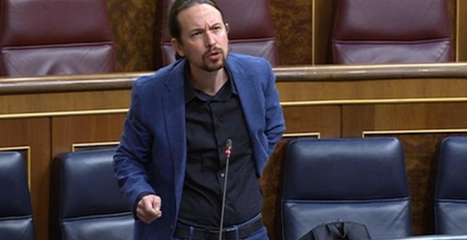 El PP vuelve a usar el 8-M, el CNI y las residencias contra Iglesias, y éste les acusa de mentir "sobre millares de vidas de ancianos"