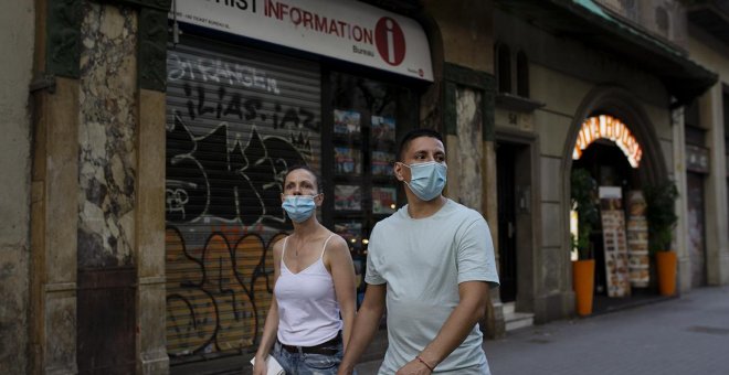 Esperando a los turistas que (todavía) no llegan a Barcelona