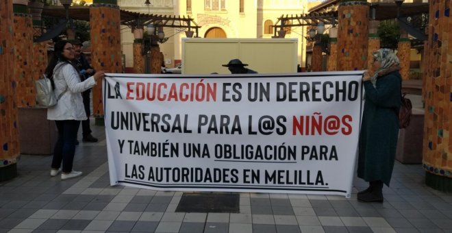 Los 100 niños sin escolarizar en Melilla, invisibles para Educación y la sociedad
