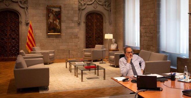 Sánchez y Torra acuerdan perfilar la próxima reunión de la mesa de diálogo sobre Catalunya