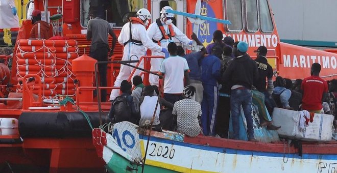 Rescatan a 255 migrantes en Canarias y llegan 103 a Murcia y 20 a Alicante
