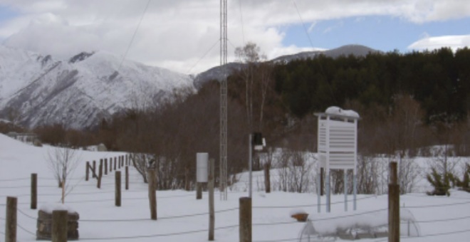 Una estación pirenaica registra un récord histórico de frío en España: -34,1 grados