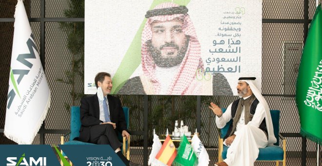 El embajador en Riad se reunió con fabricantes de armas saudíes poco antes de la visita de la ministra González Laya