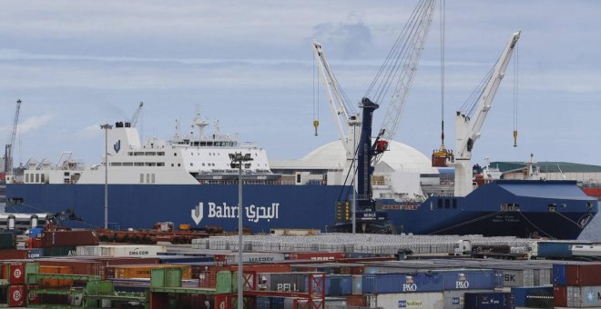 El "barco de la muerte" saudí que se dirigía a Sagunto cambia sorpresivamente de destino