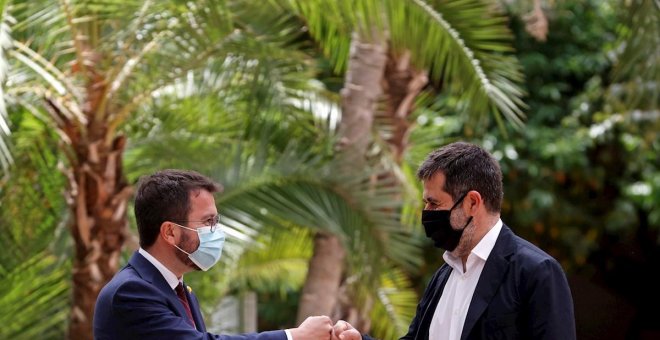 ERC consigue oxígeno para la mesa de diálogo y control de los fondos europeos, y Junts logra áreas estratégicas del Govern