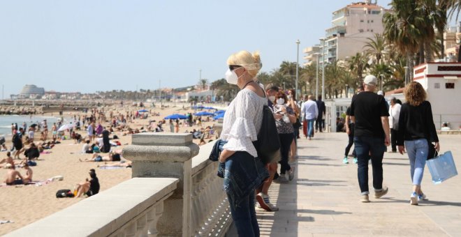 Catalunya cada vez tiene menos playa