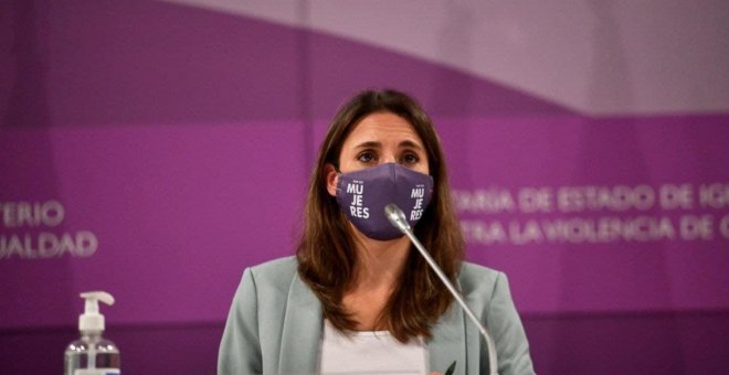 Irene Montero: "No podemos permitir maltrato judicial contra madres que protegen a sus hijos de la violencia machista"