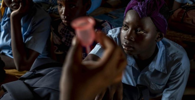 Un viaje en imágenes al tabú de la menstruación en Chad