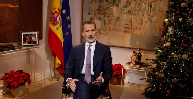 La izquierda denuncia los silencios navideños de Felipe VI y augura un futuro sin cabida para la monarquía