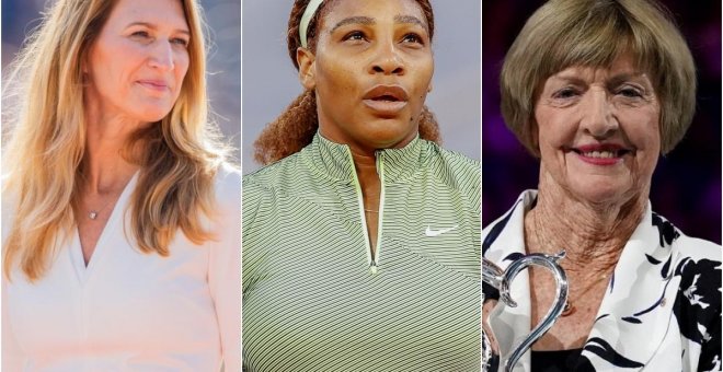 Margaret Court, Serena Williams y Steffi Graf, campeonas invisibles que han superado a Rafa Nadal