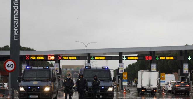 El paro de transportistas apenas tiene incidencia y deja cortes de carreteras aislados