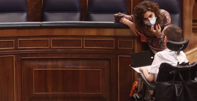 Podemos registra en el Congreso su propia ley para crear un nuevo impuesto sobre fortunas de más 10 millones