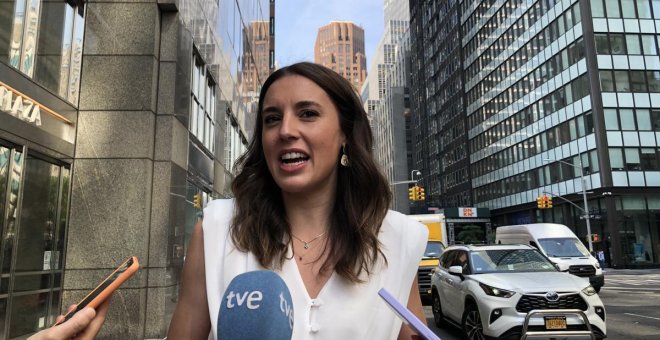 Irene Montero: "Necesitamos más dinero en sanidad y educación, no en tanques"