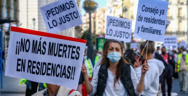 La Fiscalía ordena escuchar a las familias de los fallecidos por covid en residencias de mayores