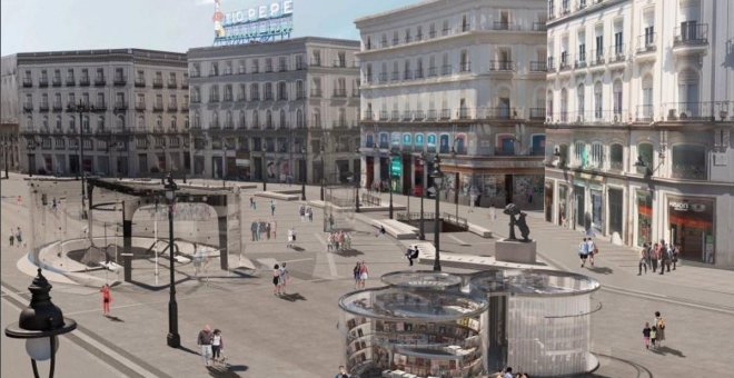 El desprecio de Almeida por lo verde: tala de árboles, asfaltado de alcorques y más plazas duras