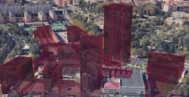 Almeida pretende recalificar un terreno en Puerta del Ángel para construir torres de 600 viviendas y más de mil plazas de garaje