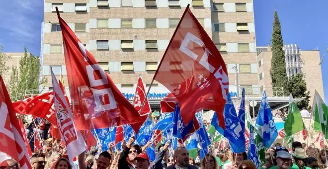 Así te hemos contado la concentración de los profesionales de la Sanidad Pública de Madrid