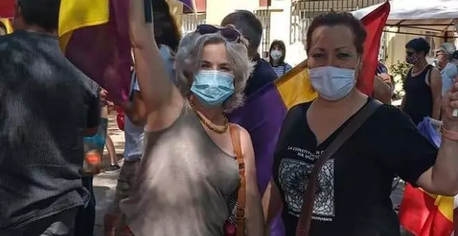 Embargada por protestar contra los reyes en el barrio más pobre de España: "Me quedó la cuenta a cero"
