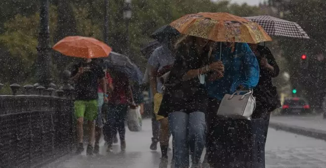 Adiós al 'veroño': llegan fuertes lluvias y un cambio brusco de temperaturas