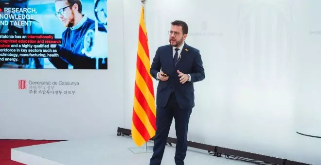 Aragonès engega a Corea una campanya mundial per promocionar Catalunya