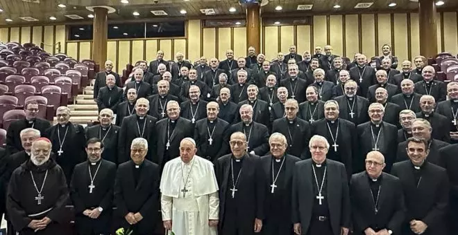 El Papa evita tratar los abusos sexuales con los obispos españoles: "No ha habido tirón de orejas"
