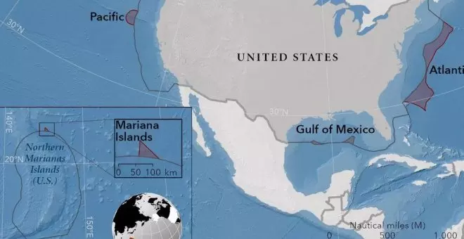 Así queda el mapa de Estados Unidos tras su expansión territorial