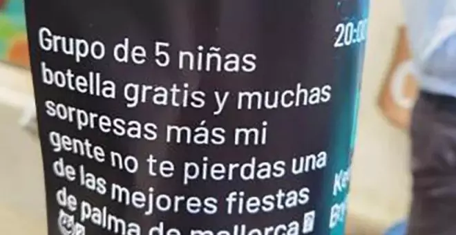 El anuncio de una discoteca que se promocionaba con "niñas y botella gratis" es el "más machista" de 2023 para Facua