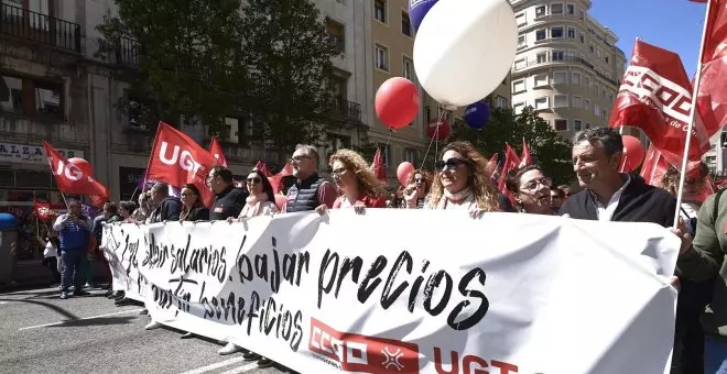 'Por el pleno empleo: menos jornada, mejores salarios', el lema de UGT y CCOO para este 1 de mayo