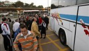 Tráfico mantiene el carril bus para Renfe pero lo recorta tras el colapso de ayer