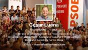 César Luena: "En este PSOE todos somos buenos"