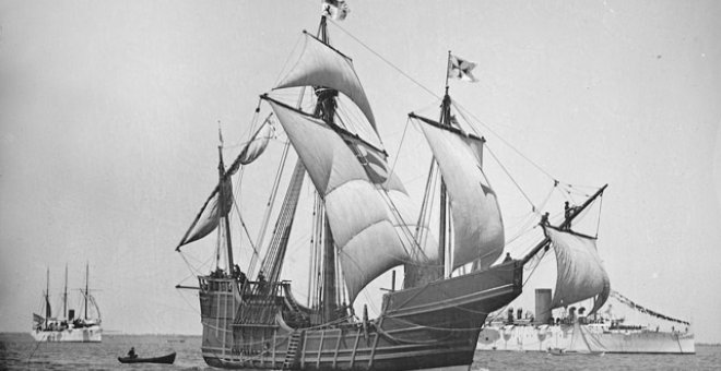 Los historiadores dudan que la carabela de Colón descubierta sea la del Descubrimiento