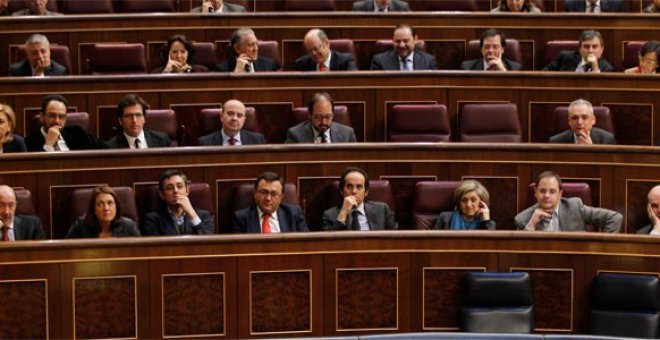 Diputados del PSOE denuncian que Rubalcaba "no se atreve" a hacer oposición en asuntos policiales