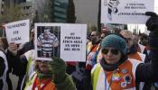 200 afectados por el ERE de Telemadrid marchan hasta el Supremo