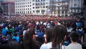 La huelga estudiantil en Euskadi acaba con cargas y cuatro detenidos