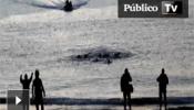 Un vídeo muestra la intervención de la Guardia Civil contra los inmigrantes en aguas de Ceuta