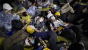 Los estudiantes de Hong Kong se niegan a poner fin a las protestas, haciendo caso omiso a sus impulsores