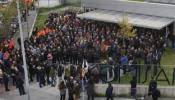 Multitudinario homenaje a la agente fallecida en el tiroteo de Vigo