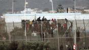 Nuevo intento de entrada de inmigrantes a Melilla