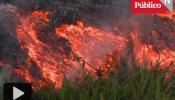 Un río de lava amenaza con engullir un pueblo de Hawaii