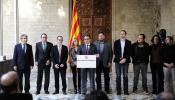 Los soberanistas catalanes, en busca de la unidad perdida