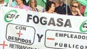 Los trabajadores del Fogasa se movilizan contra su colapso