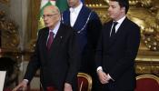 Renzi y sus ministros juran el cargo ante el presidente de la República