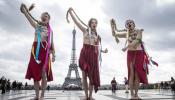 Femen protesta en París contra Timoschenko, una "marioneta" de Rusia